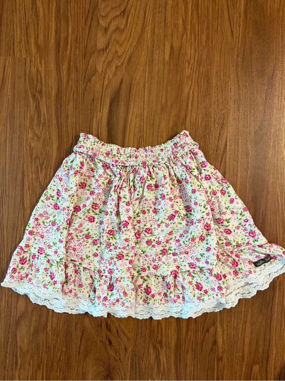 Matilda Jane White Floral Skirt